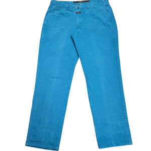 Marithe Fracois Girbaud Men's Vintage Green Jeans Size 38/33 Excellent Condition